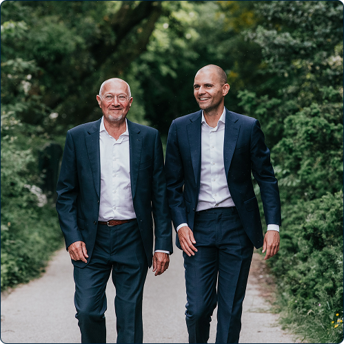 Quirinus and Christiaan Tersteeg, founders of Redobling.com